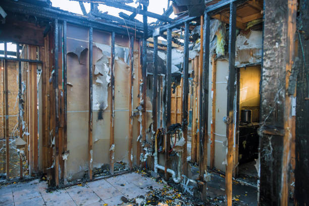 Professional Fire Damage Repair technician working in Palmyra, PA